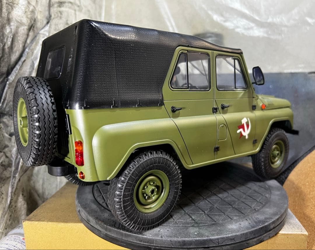 プレオーダー品 WPL UAZ-469 カスタム塗装品 制作予約 1台制作可能