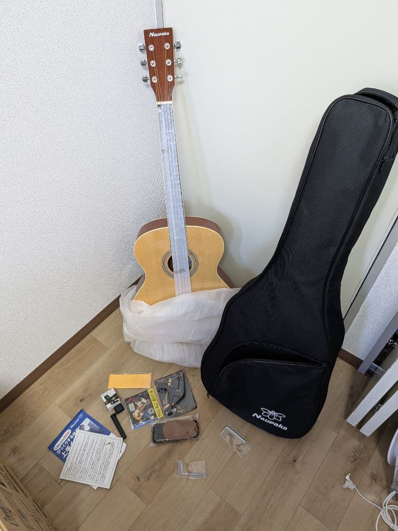 新品未使用品◎Naupaka ソフトケース付属 アコギ FG-38-01