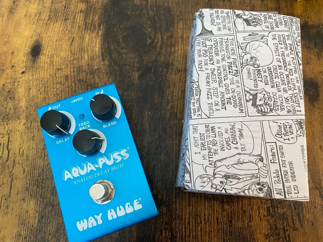 WAY HUGE AQUA-PUSS アナログディレイ