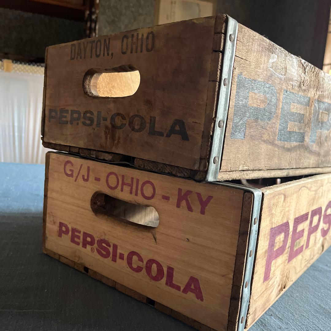 ※2/5までお値引※ PEPSI ペプシ アンティーク　木箱