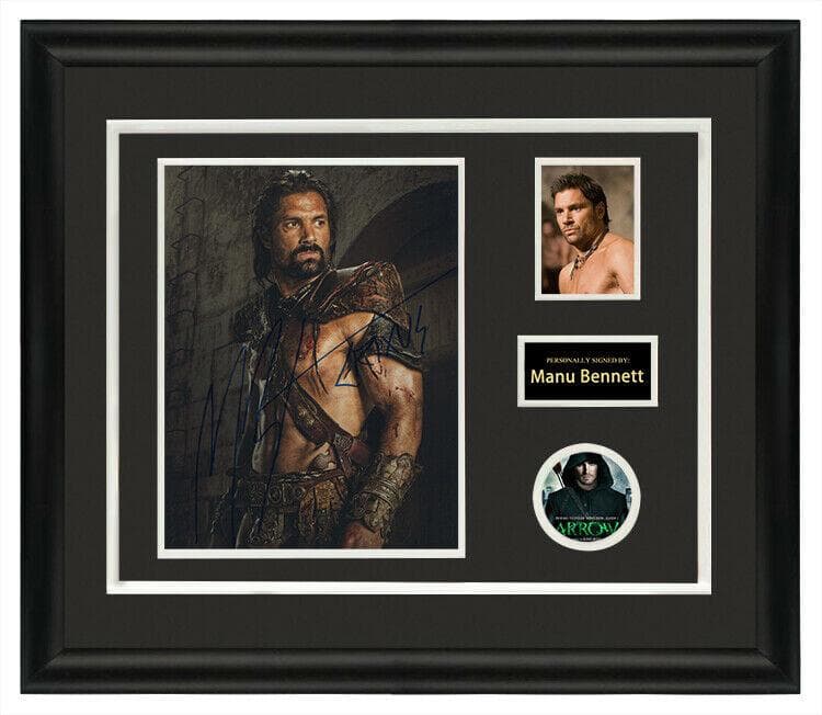 直筆サイン入り写真 マヌー・ベネット ARROW/アロー/フレーム別/SA鑑定済