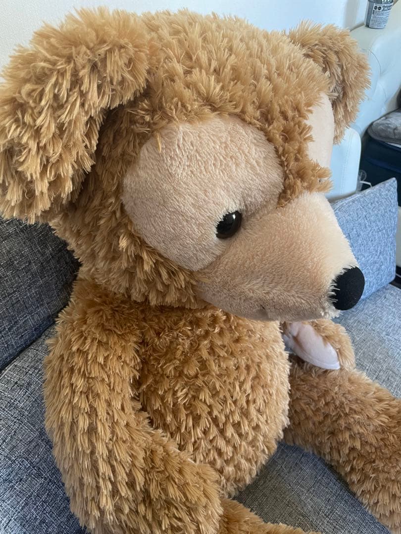 【美品】ダッフィー新Lサイズ　特大サイズ