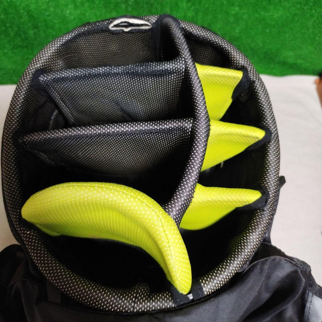 ※希少※　OGIO 8分割スタンド付きゴルフバッグ グレー/イエロー