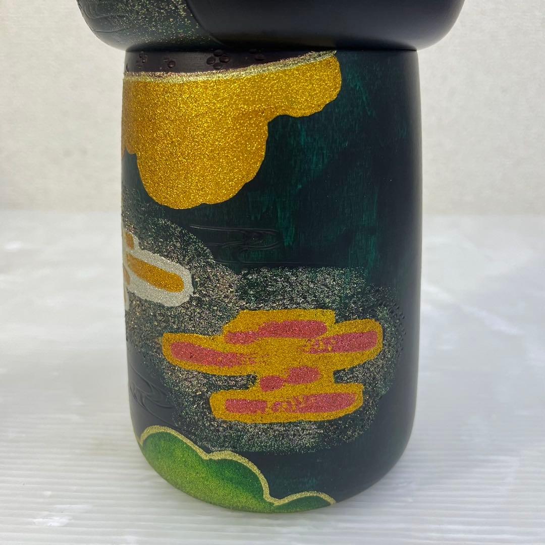 美品☆創作こけし☆伝統こけし 関口としお 春暁