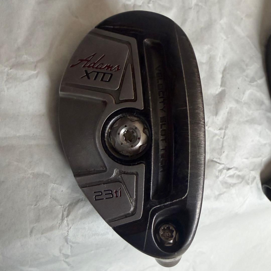 Adams XTD-ti ユーティリティ　3本