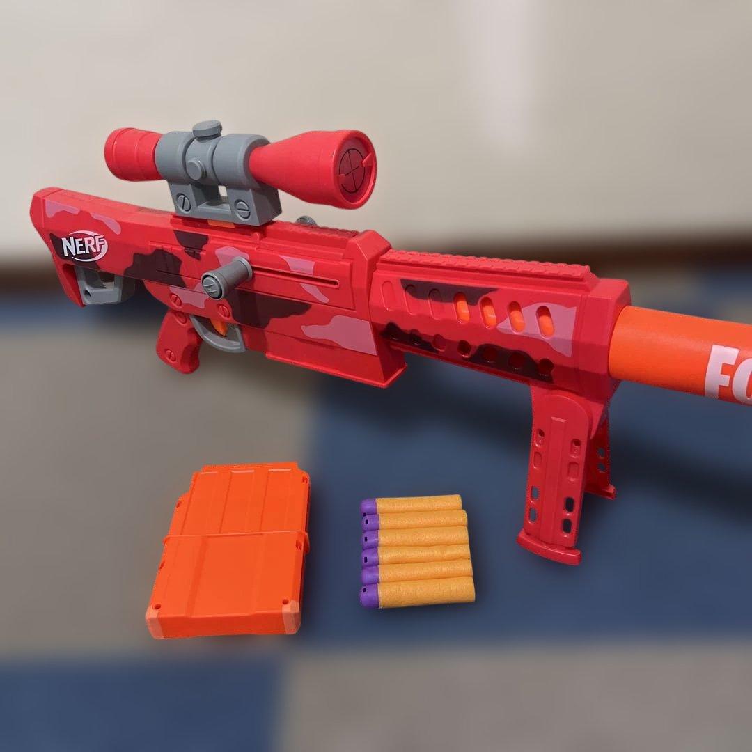 レアNERF FORTNITE ヘビースナイパーライフル ナーフフォートナイト