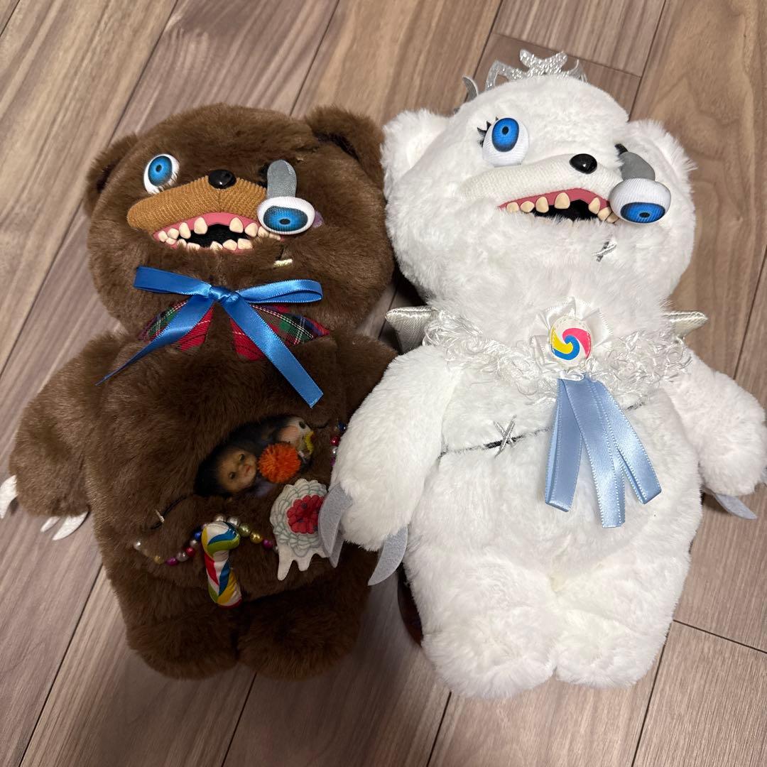 【新品タグ付】ユニバ ハミクマ ぬいぐるみ　ストラップ付きマスコットキーチェーン