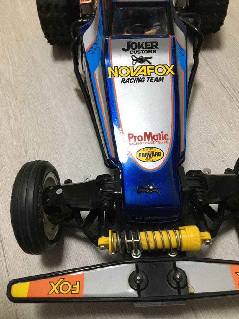 タミヤ　フォックス　未走行　当時物　新品タイヤ追加