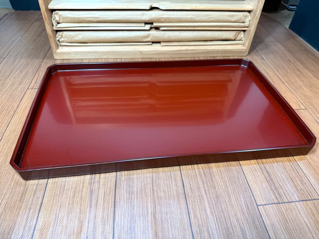 【新品】輪島塗 奥田五右衛門 うるみ脇取 盆 5枚セット