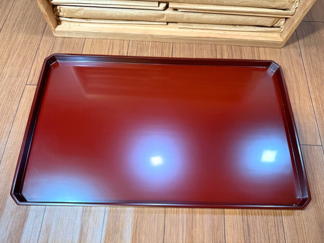 【新品】輪島塗 奥田五右衛門 うるみ脇取 盆 5枚セット