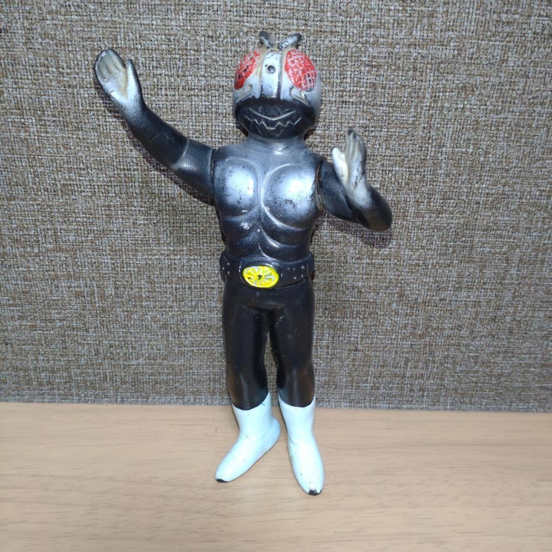 仮面ライダー ソフビ パチソフビ ミドル 盆踊り 当時物 無版権 約17cm