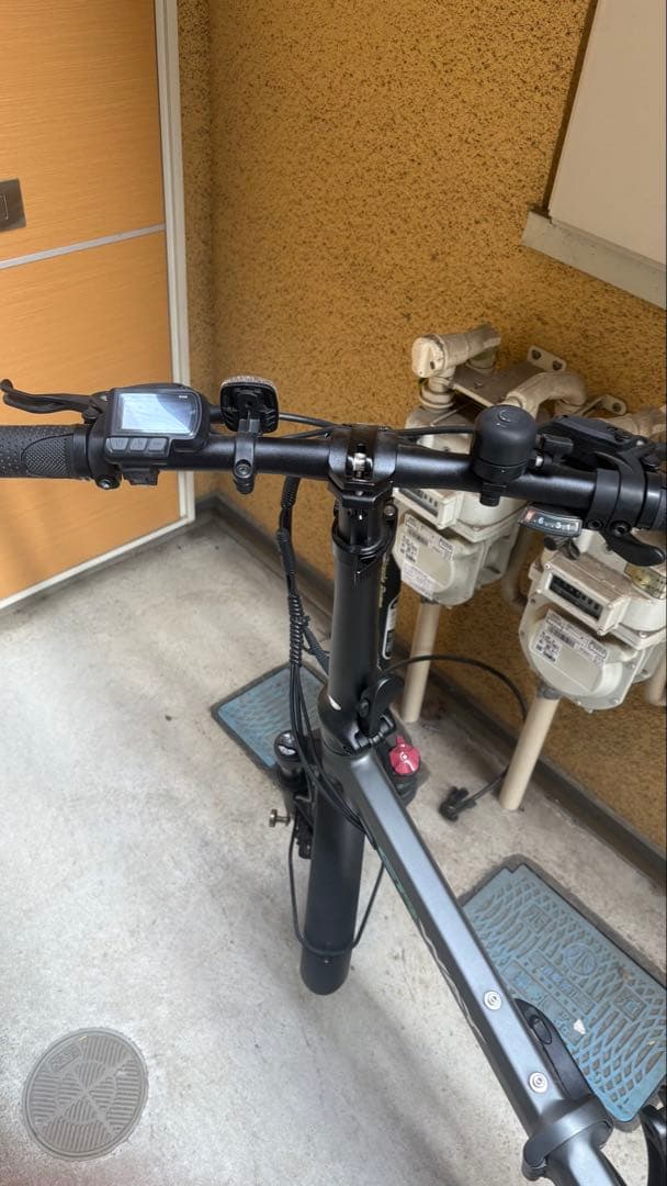 折りたたみ電動アシスト自転車 ERWAYA02 ブラック