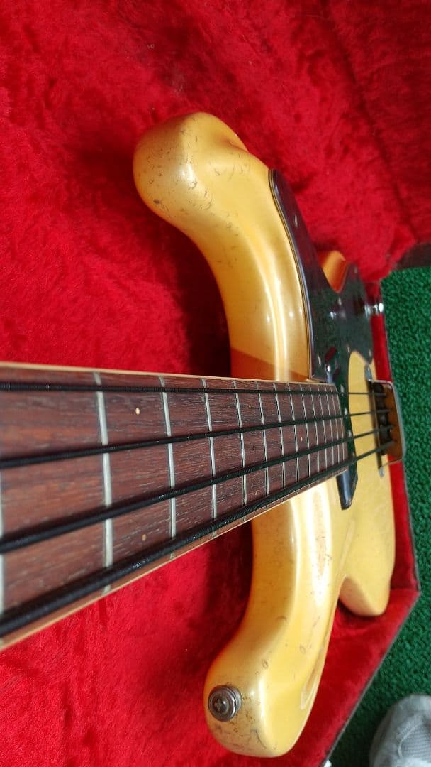 大幅値下げ‼️お超！希少！モズライト1965Bassパールホワイト