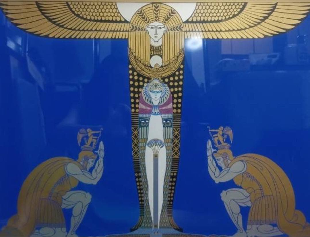 【大幅値下げ】 エルテ　シルクスクリーン　クレオパトラ　1986