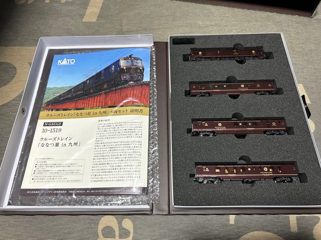 KATO 特別企画品 クルーズトレイン ななつ星in九州
