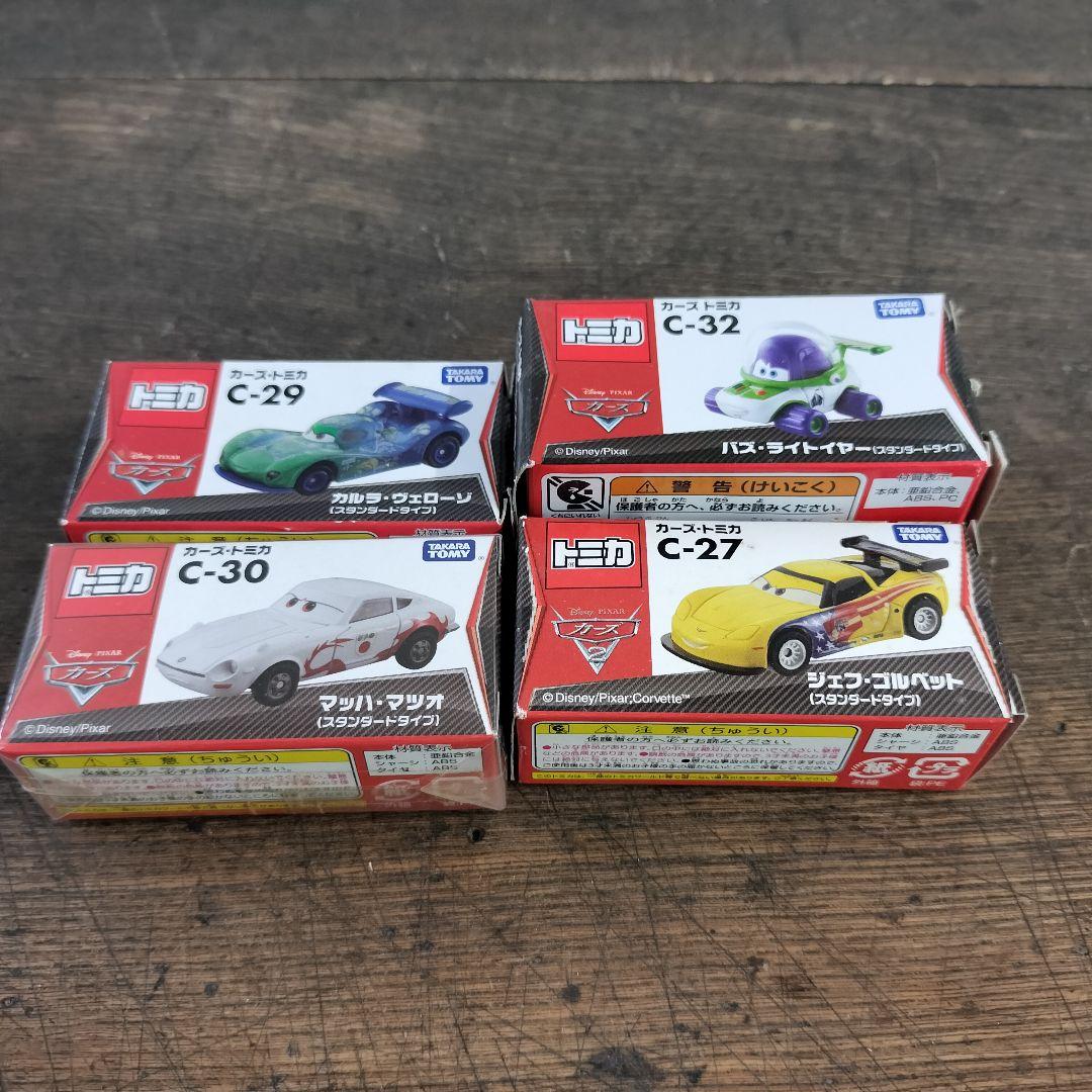 新品トミカカーズ　まとめて　スタンダードタイプ　ジェフ バズ マッハ ルラ
