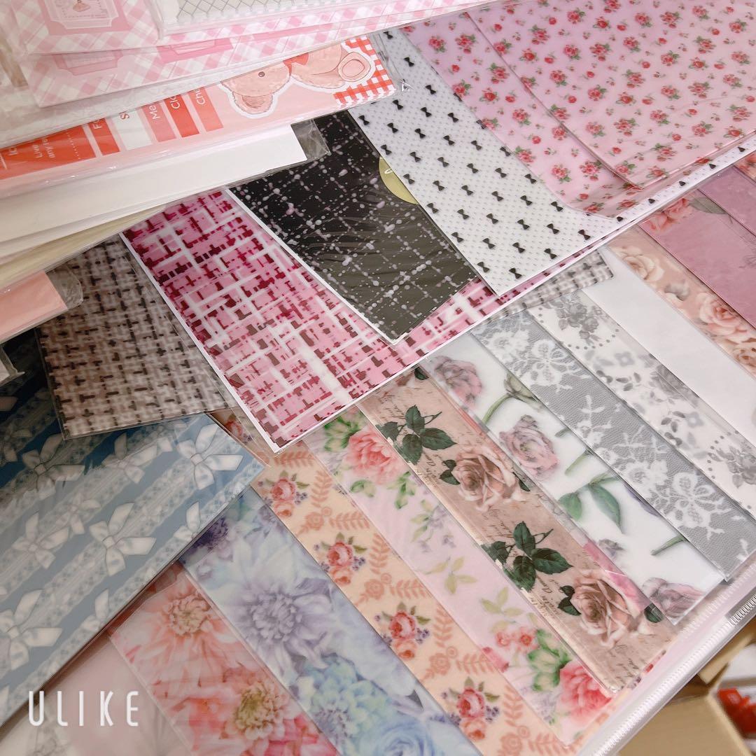 コラージュ素材 トレペ コラージュシート 紙モノ デザインペーパー まとめ売り