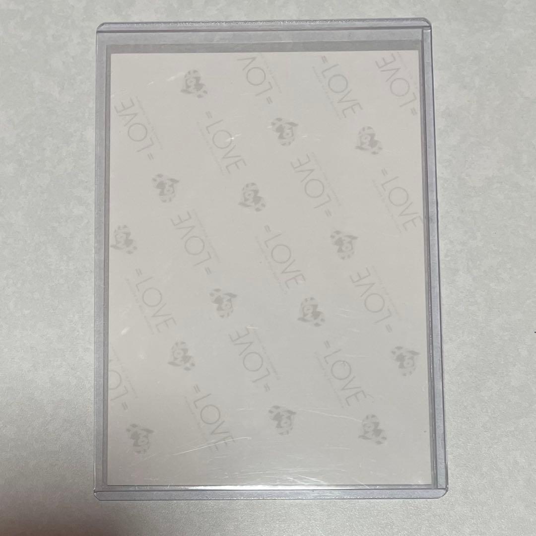 大場花菜 直筆サイン ラブソングに襲われる 歌唱衣装 アザーカット ヨリ