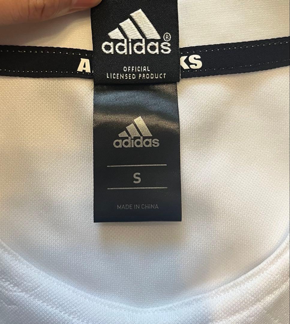 アディダス オールブラックス Tシャツ ホワイト