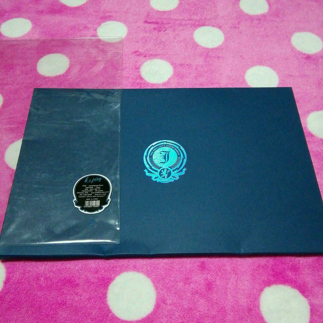 《842》チャングンソク  オートグラフフォト 直筆サイン入り写真