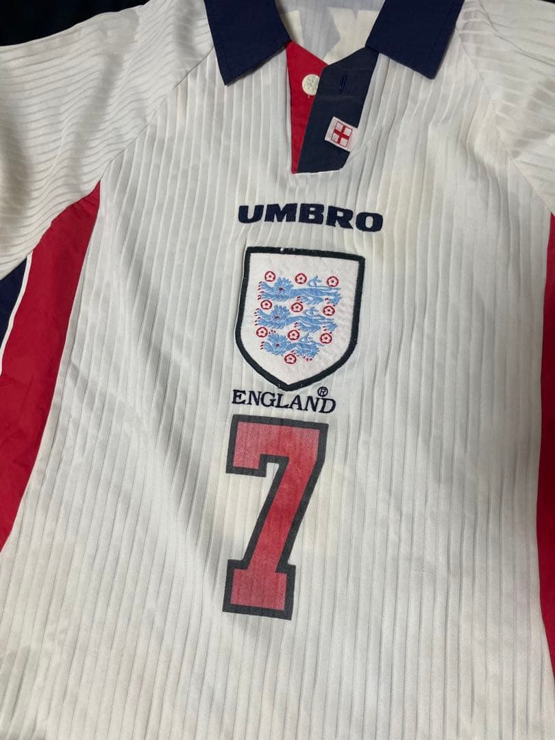 ベッカムユニフォーム 1998 イングランド代表 BECKHAM