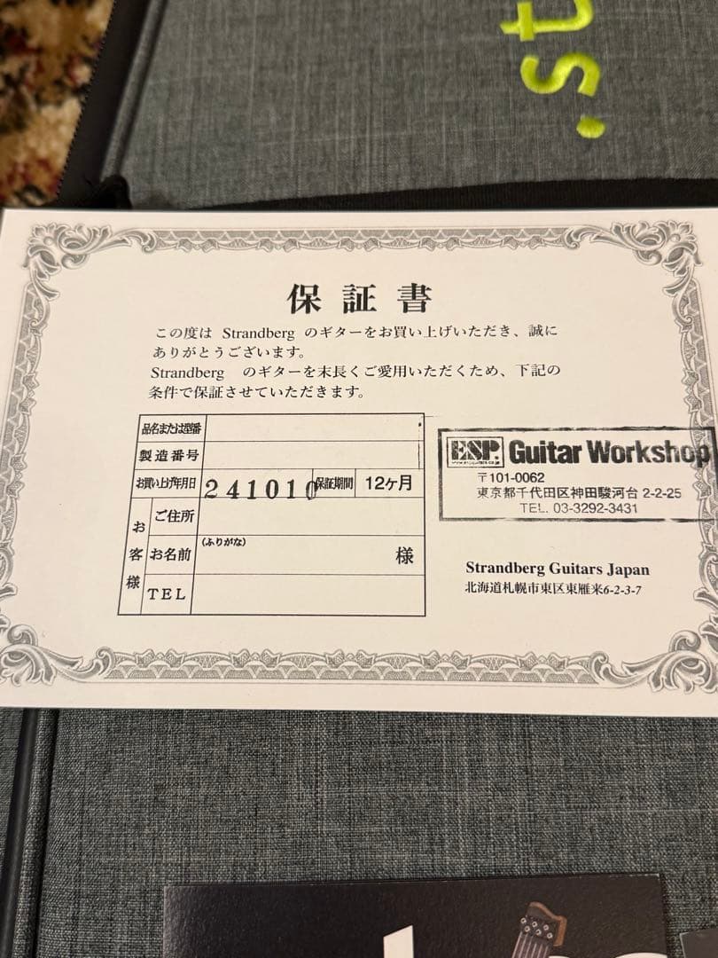 ギター Strandberg Boden Essential6 / Astro Dust