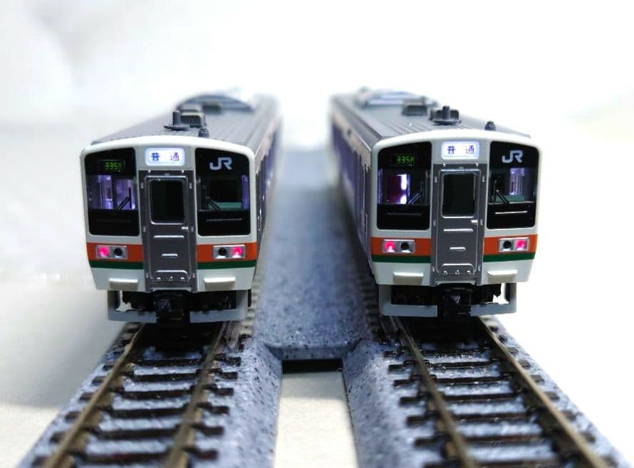 KATO　10-1848 211系10両セットA＆B 加工品　室内灯付