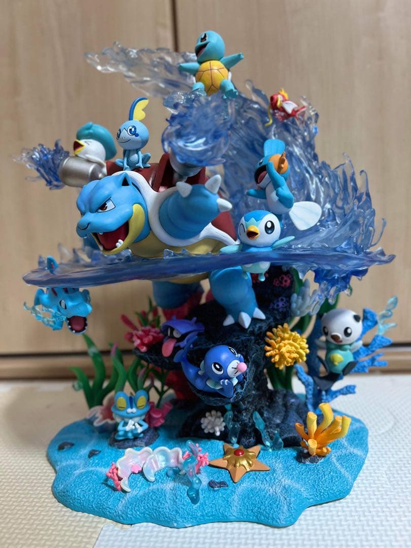 ポケモン　カメックス 33cm PVC製 フィギュアw