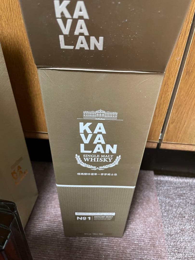 (未開封)カバランKAVALAN / No.1 箱紙袋付