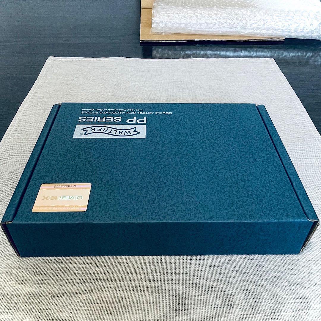 【完全新品・未開封】マルゼン ワルサーPPK ブローバック ブラック 最新ロット