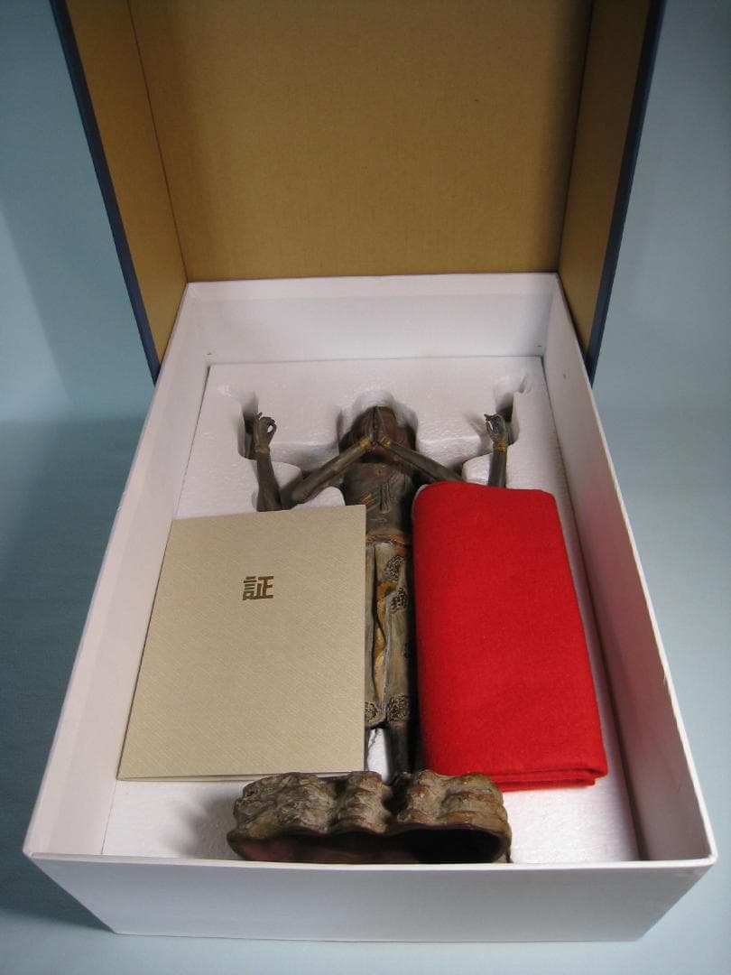 喜多敏勝　【阿修羅像】青銅製　国宝阿修羅像復刻版　高さ約41㎝