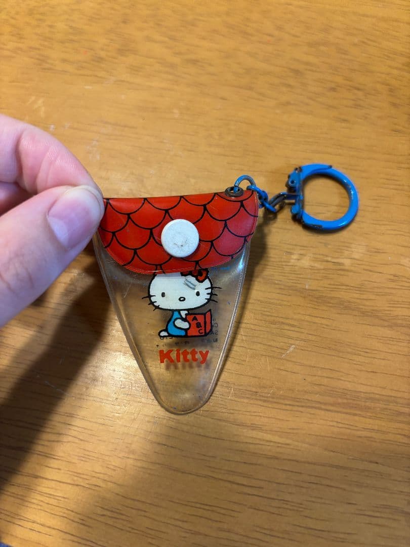 【激レア】昭和　サンリオ　ハローキティ　ミニキーホルダー　文房具
