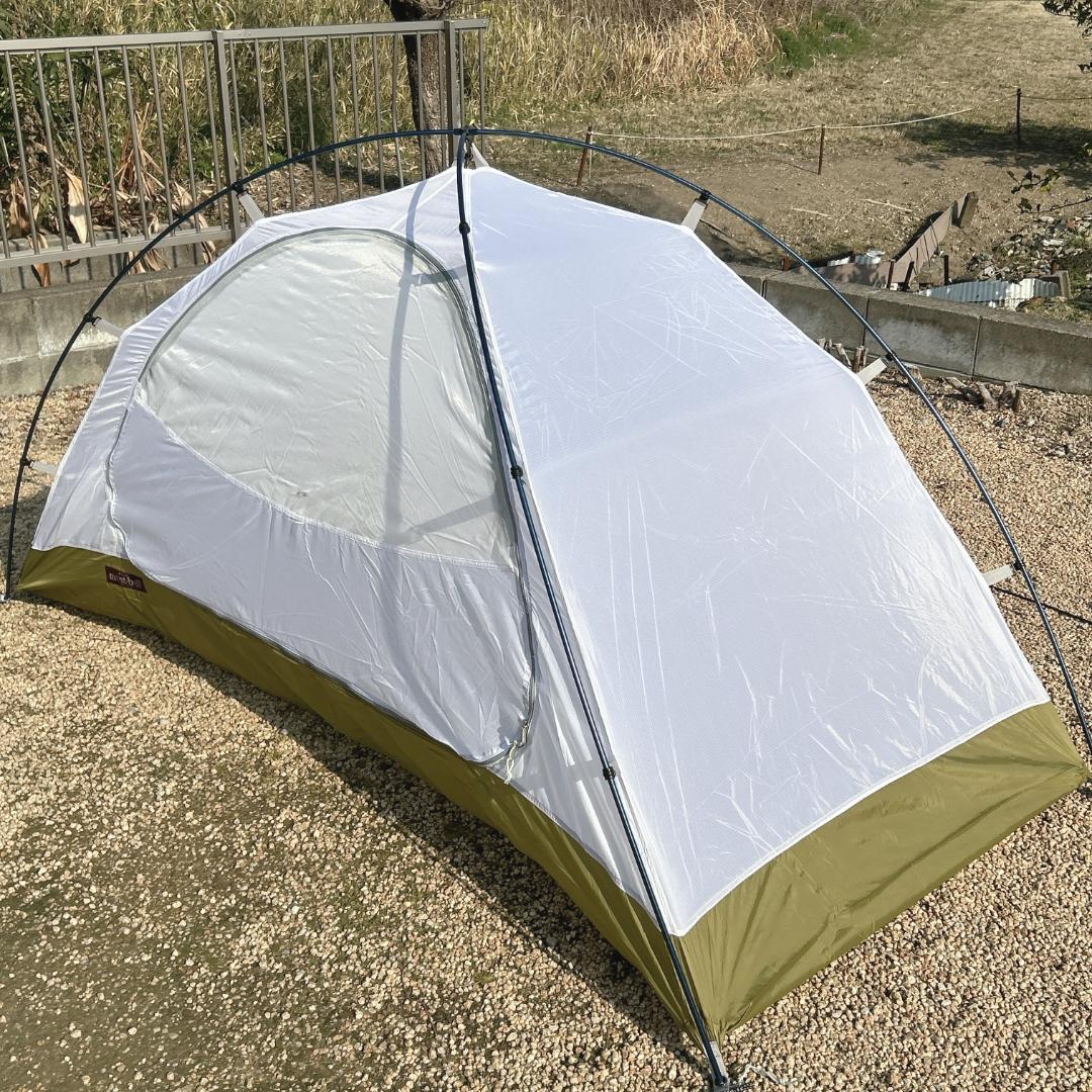 mont-bell クロノスドーム1 イエロー（旧型）