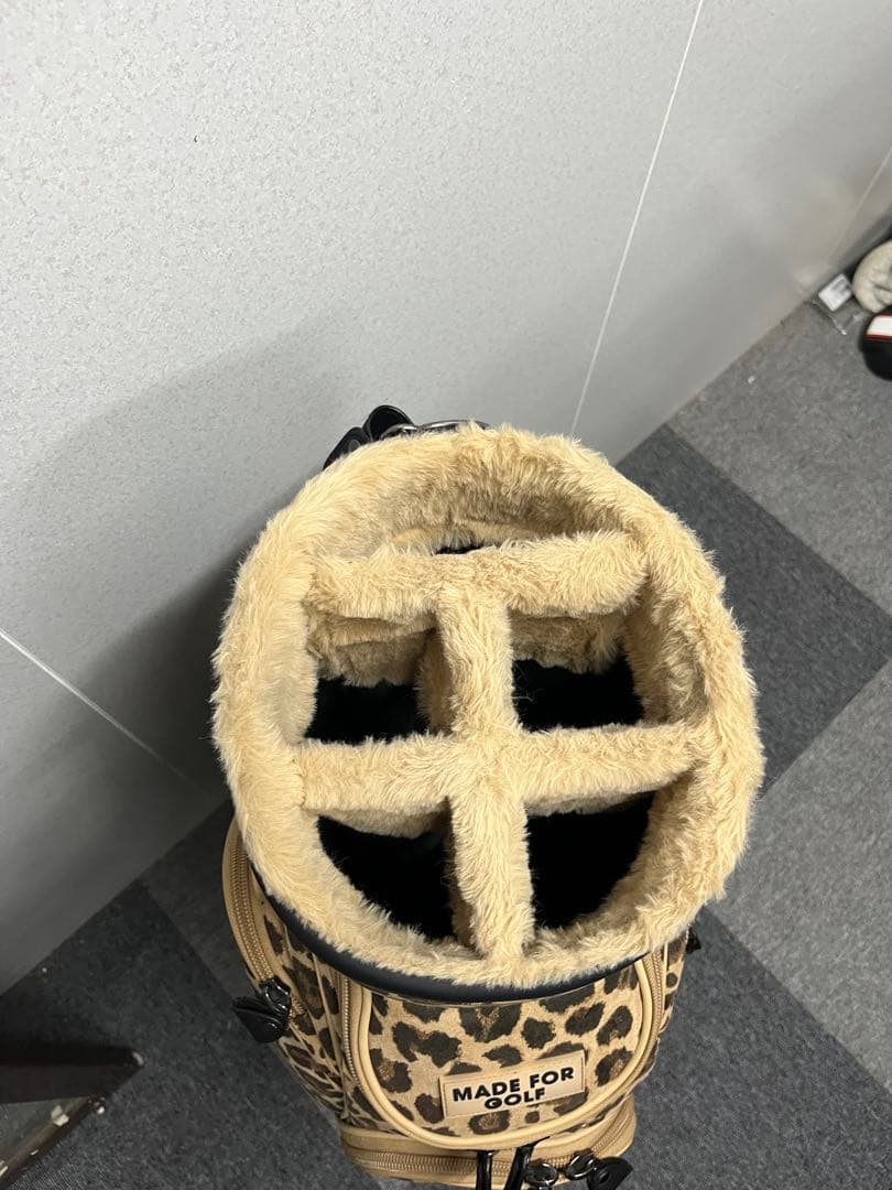 超希少 パーリーゲイツ ヒョウ柄 キャディバッグ レオパード