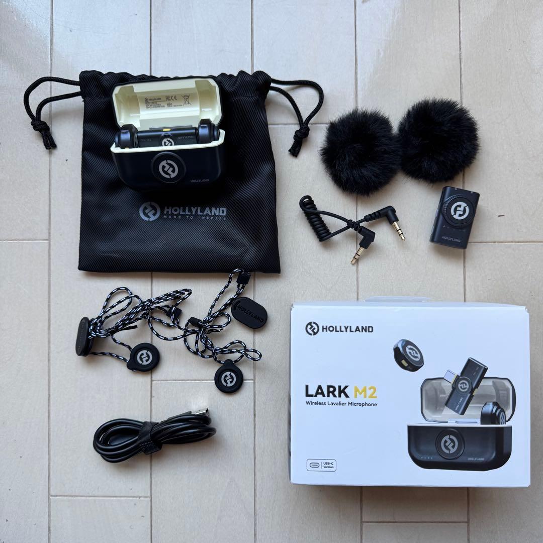 配信機器・PA機器・レコーディング機器 USB-C HOLLYLAND LARK M2 +Camera receiver