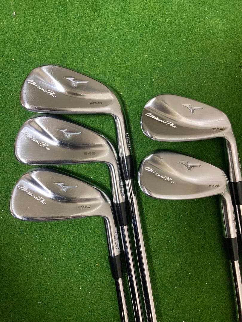 超美品　ミズノプロ　245 アイアン　5本　DG120 S200