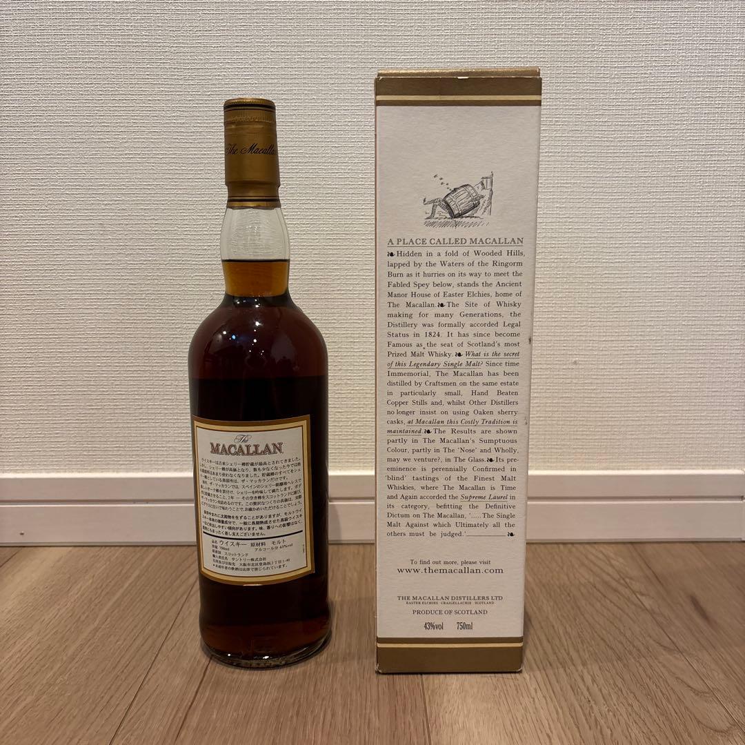 The Macallan 12年 スコッチウイスキー 箱入り