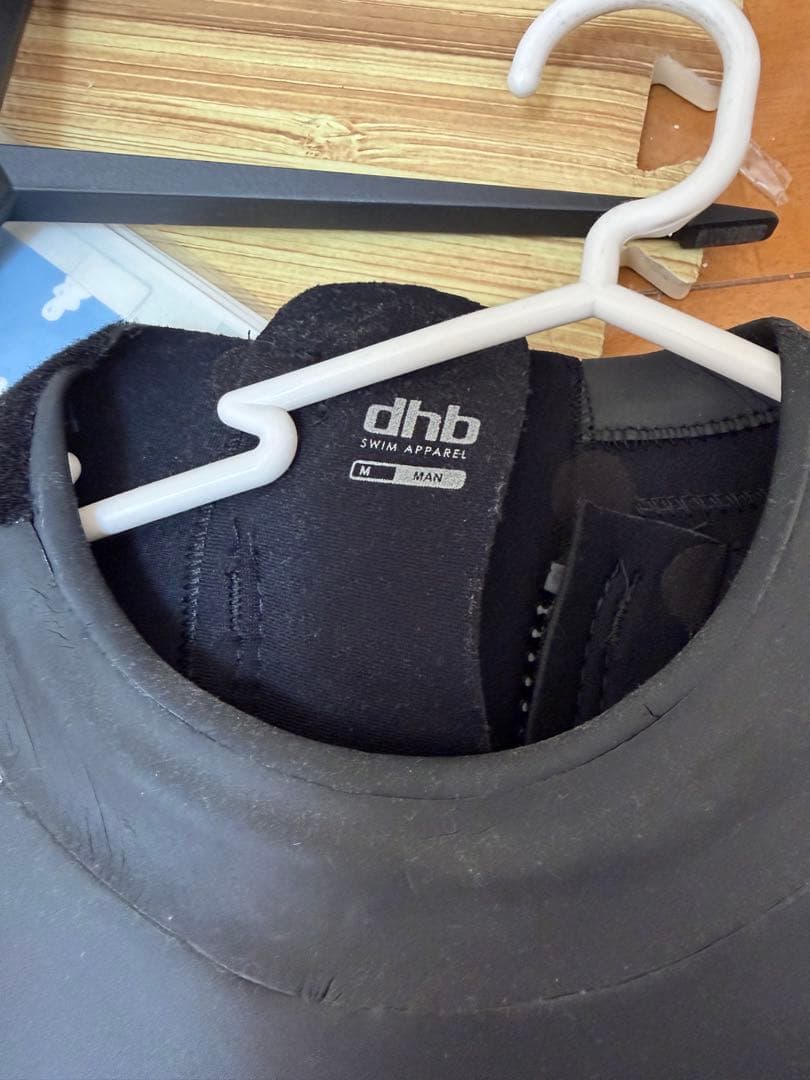 フロントジッパー ブラック ウェットスーツ