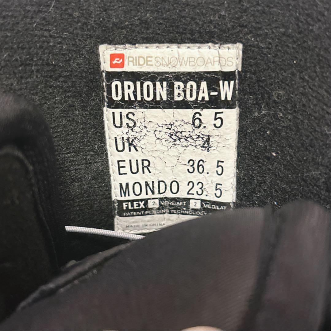 RIDE ORION BOA ライド オリオン ボア スノーボードブーツ スノボ
