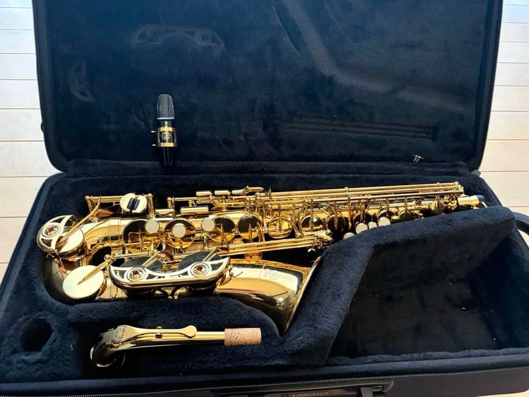 YAMAHA YAS380アルトサックス本体 セルマーマウスピース付き
