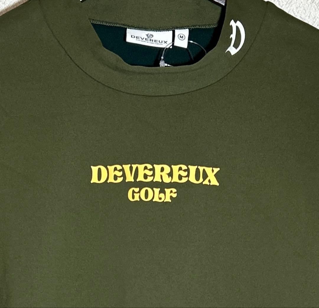 新品【デヴァローゴルフ】レディース デルタモックネック 長袖Tシャツ Ｍ