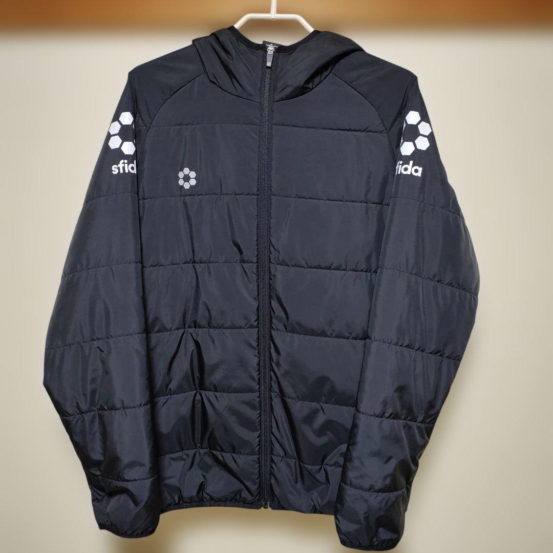 SFIDA スフィーダ 中綿入りウェア上下セット Lサイズ　ブラック