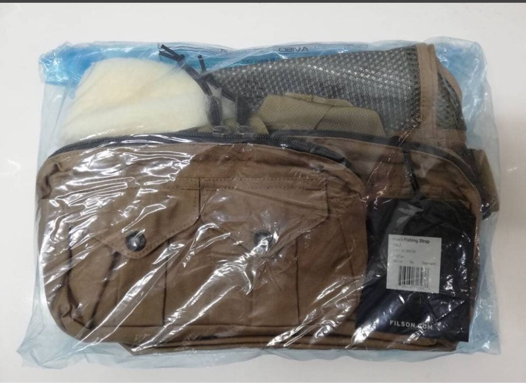 FILSON フィッシングベスト ブラウン Mサイズ キャンプ 釣り