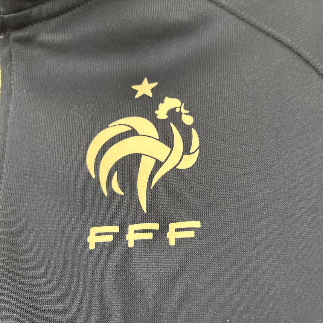 Nike ネイビー ジャージ　フランス代表　ジャケット　トラック　アンセム