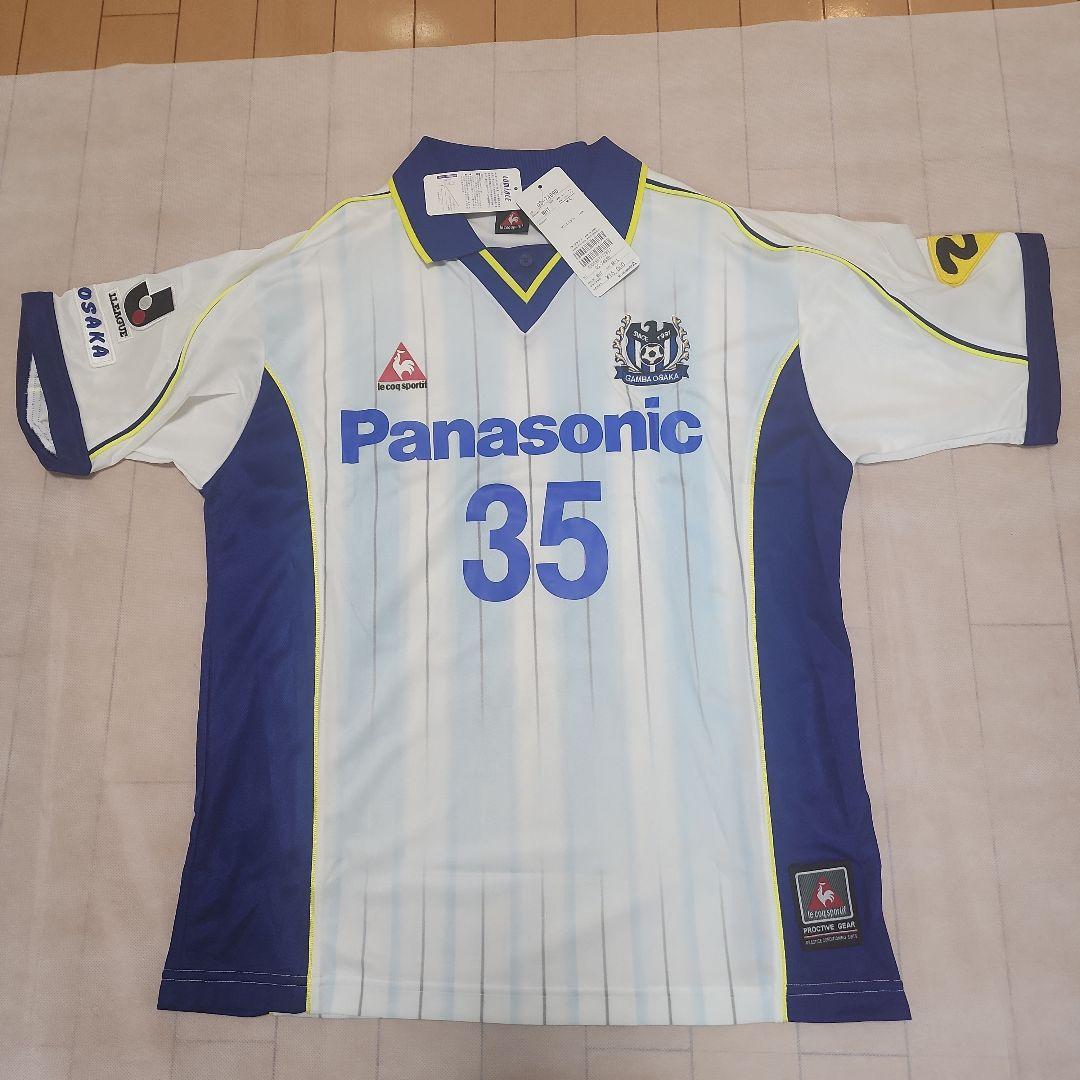 01/02 ガンバ大阪（A） ユニフォーム #35 宮本恒靖 新品未使用タグ付