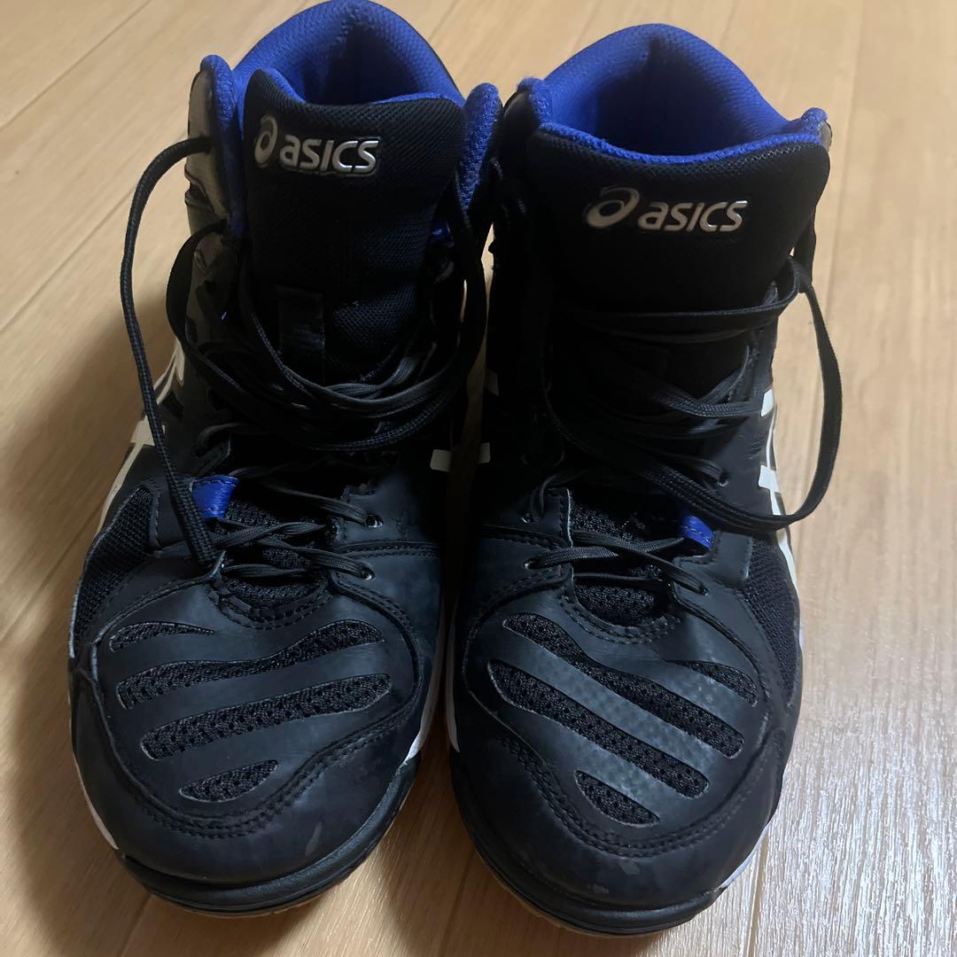 asics GEL-REVONT バレーボールシューズ 黒/青　26.５センチ
