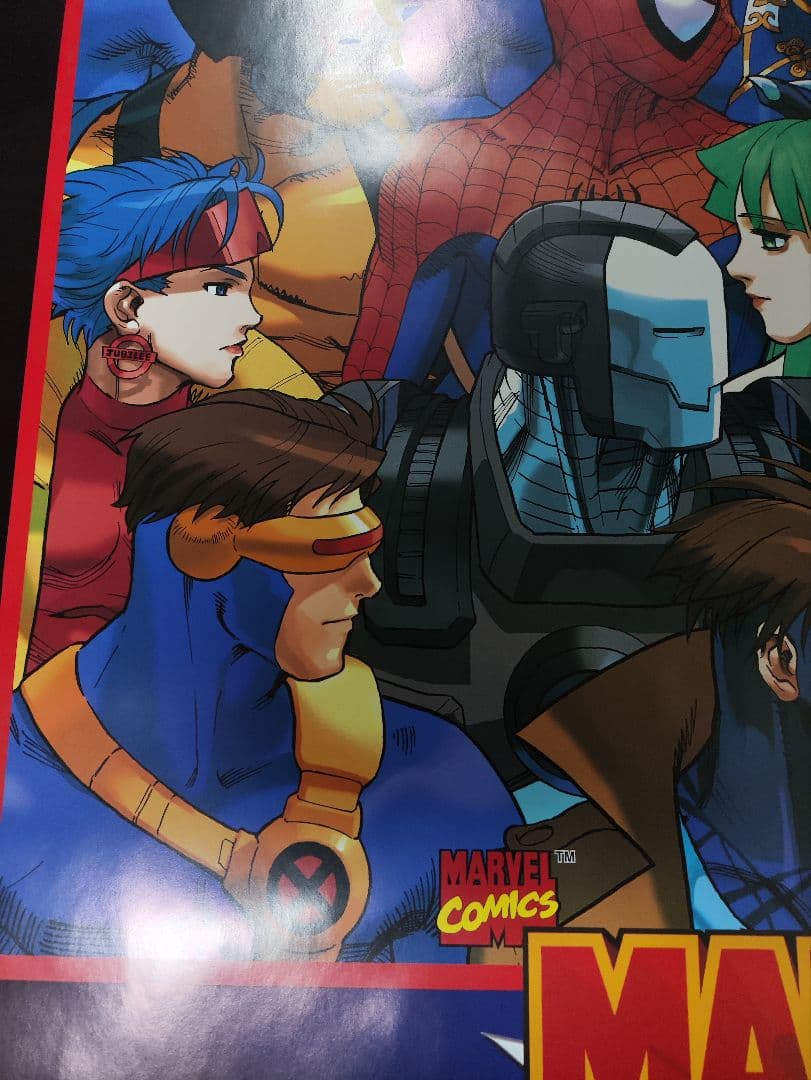 MARVEL VS CAPCOM マーヴル vs カプコン B1　ポスター