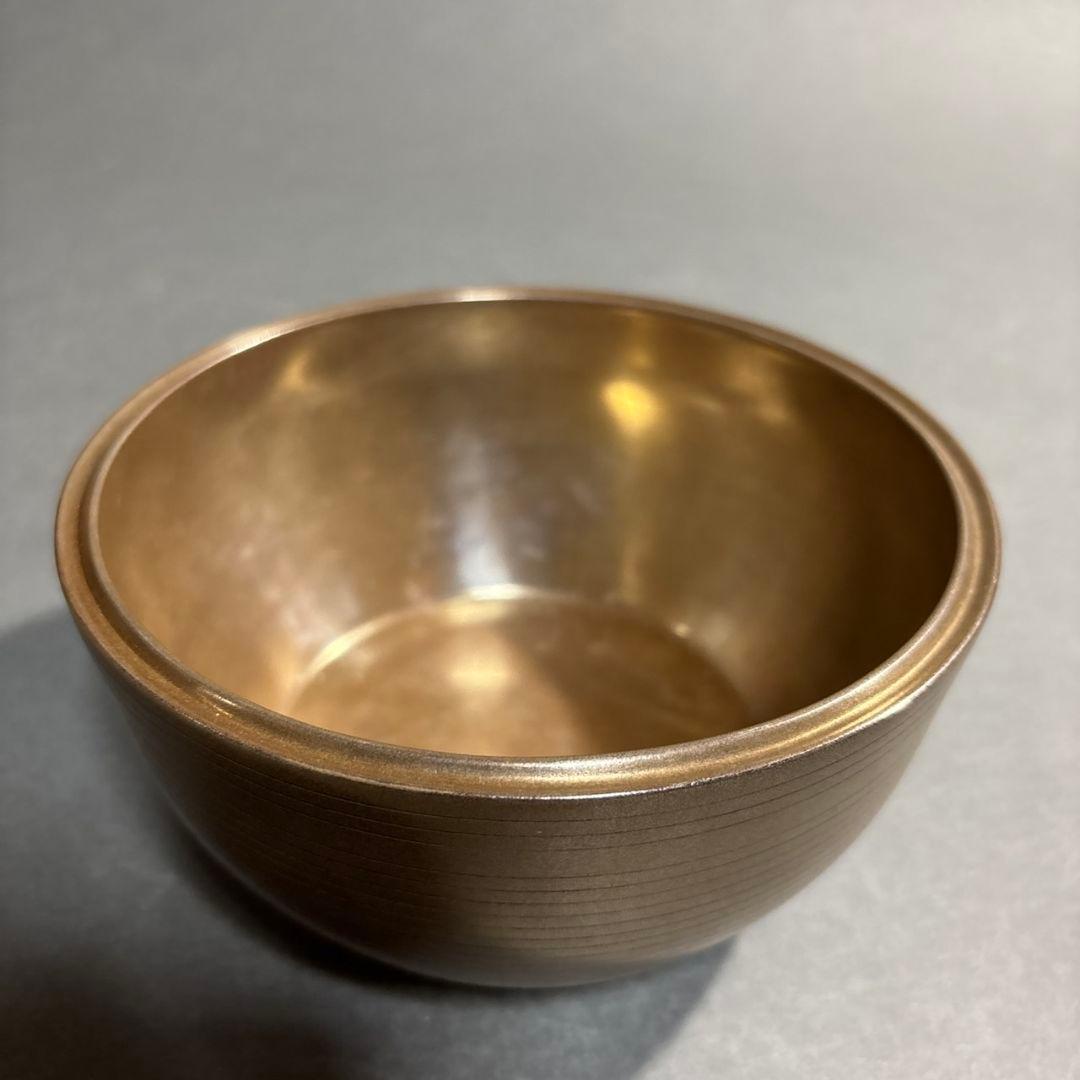 山田楽全　砂張　写　建水　共箱