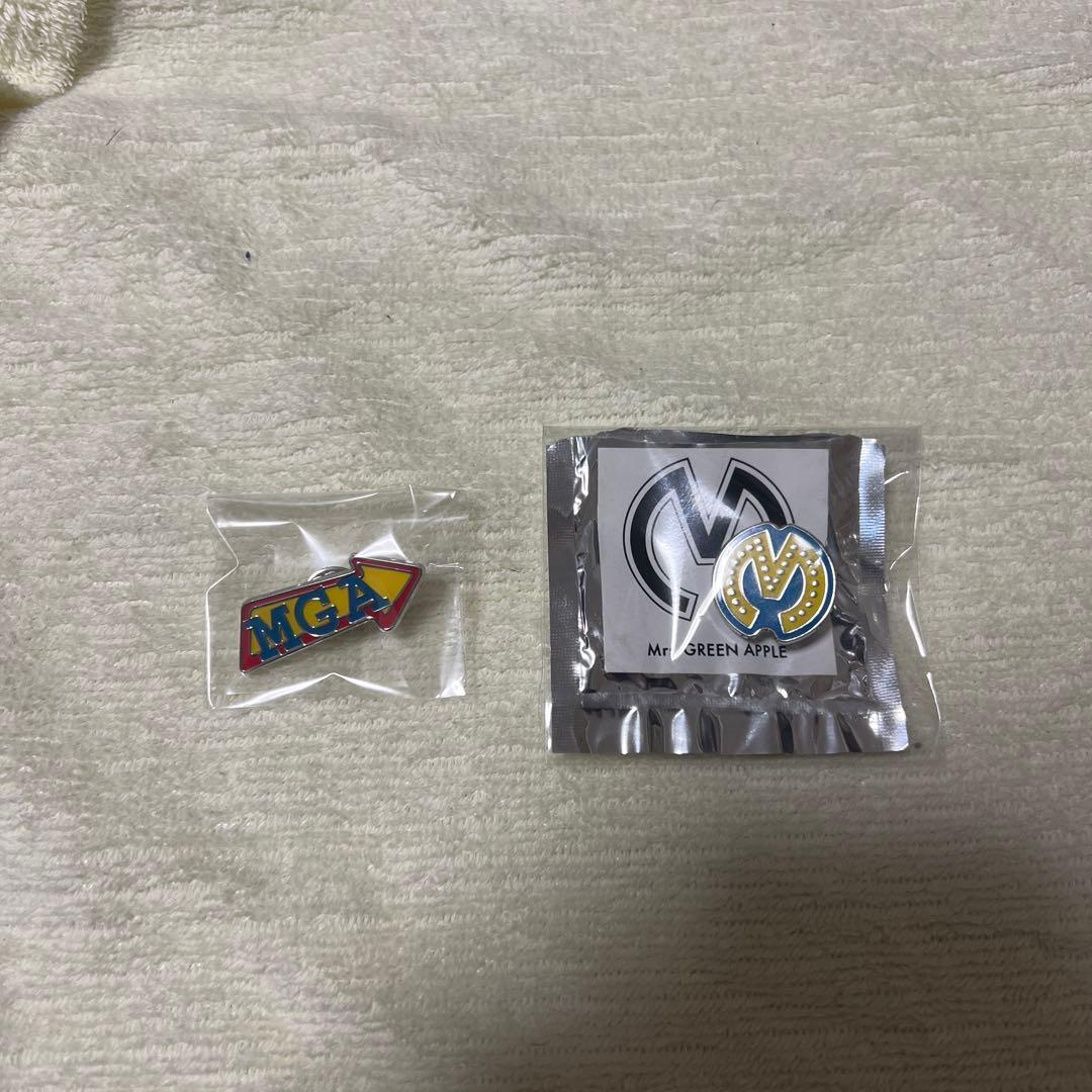 ミセスグリーンアップル ピンバッジ セット