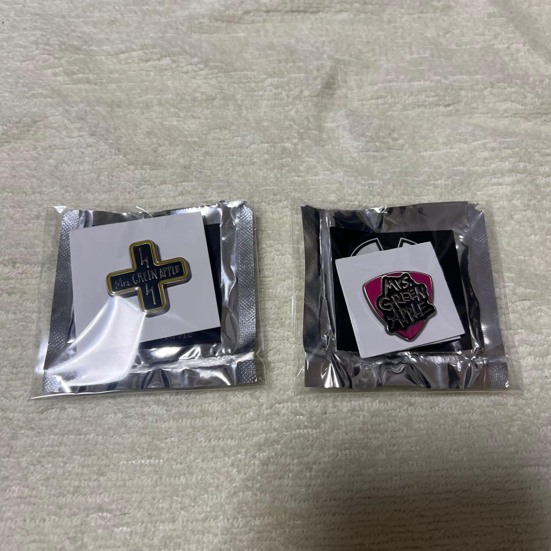 ミセスグリーンアップル ピンバッジ セット